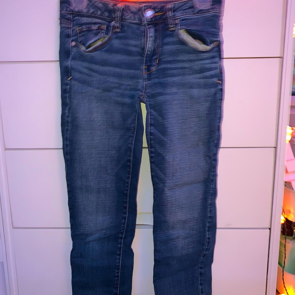 Short, Super stretch Jeans